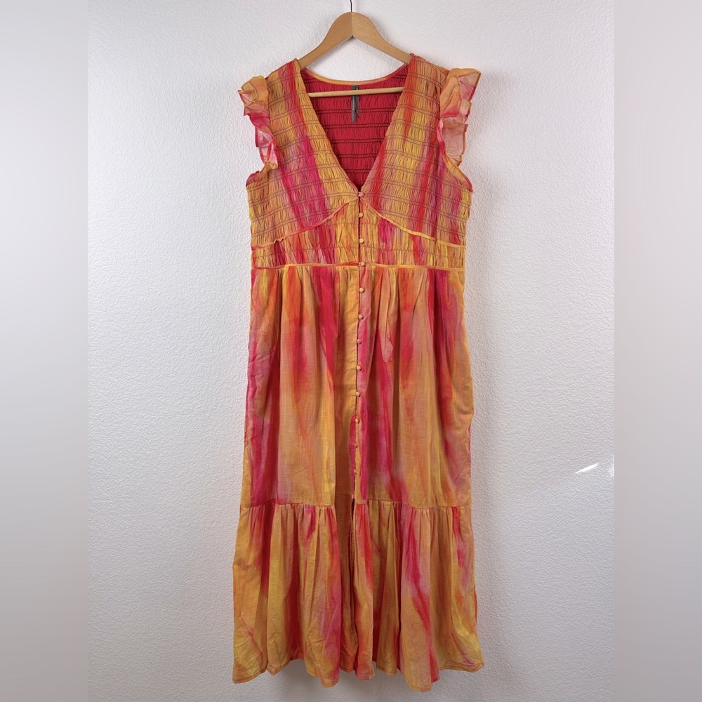 Anthropologie The Peregrine Midi Dress